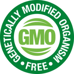 Nerve Alive GMO free logo, pure ingredients supplement.