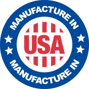 Nerve Alive made in USA logo, premium American manufacturing.